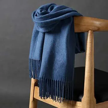 OHAYOMI Women's Soft Pashmina Shawl Wrap Scarf for All Occasions