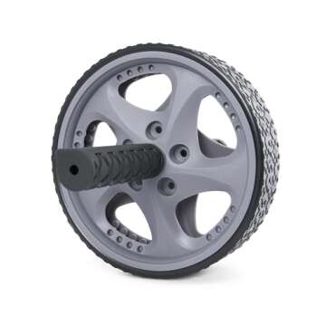 CAP Barbell Abdominal Wheel, Black/Gray