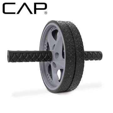 CAP Barbell Abdominal Wheel, Black/Gray