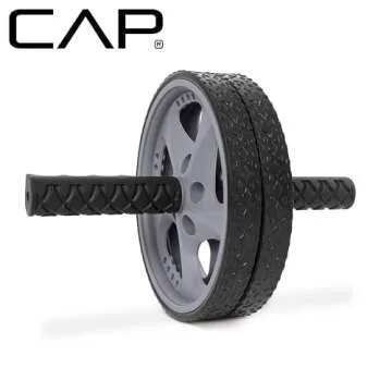 CAP Barbell Abdominal Wheel, Black/Gray