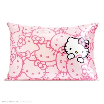 Kitsch x Hello Kitty Satin Pillowcase - Luxurious & Cooling