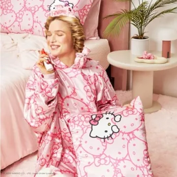 Kitsch x Hello Kitty Satin Pillowcase - Luxurious & Cooling