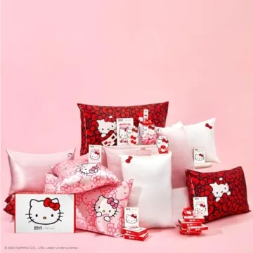 Kitsch x Hello Kitty Satin Pillowcase - Luxurious & Cooling