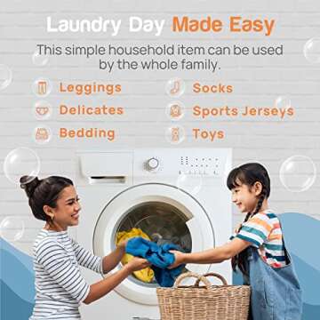 InsideSmarts Premium Mesh Laundry Bags Set for Delicates