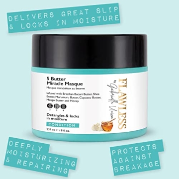 Flawless 5 Butter Miracle Hair Mask for Soft Hair