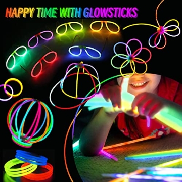 Naivees Glow Sticks 102 Pack for Parties and Events