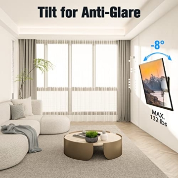 TV Mount for 37-75 Inch TVs - Universal Tilt & UL Listed