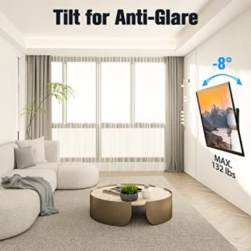 TV Mount for 37-75 Inch TVs - Universal Tilt & UL Listed