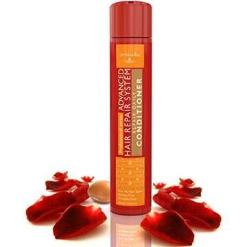 Arvazallia Advanced Hair Repair Daily Hair Conditioner with Argan Oil and Macadamia Oil for Dry or D...