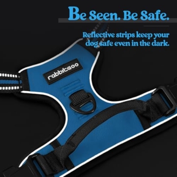 Rabbitgoo Large Dog Harness for Premium Comfort and Safety