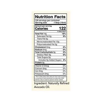 Kevala Avocado Oil – 64 fl oz – 1/2 gallon – Cold Pressed – Fresh Avocados – Vegetable Oil for Cooking – High Smoke Point – For Frying and Baking