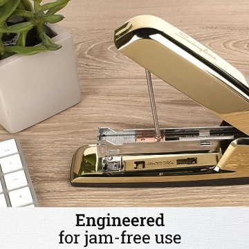 Swingline 747 Stapler - 30 Sheets Capacity, Gold Metal