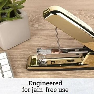 Swingline 747 Stapler - 30 Sheets Capacity, Gold Metal