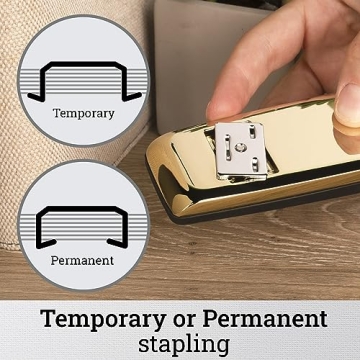 Swingline 747 Stapler - 30 Sheets Capacity, Gold Metal