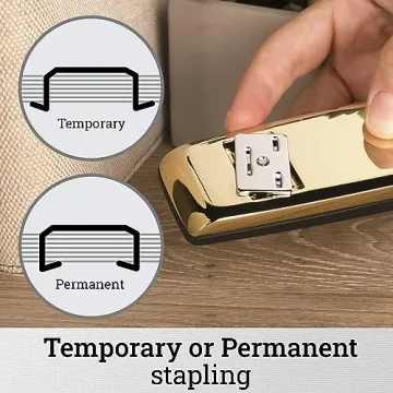 Swingline 747 Stapler - 30 Sheets Capacity, Gold Metal