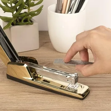 Swingline 747 Stapler - 30 Sheets Capacity, Gold Metal