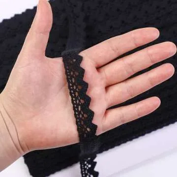 30 Yards Cotton Lace Ribbon for Crafts and Sewing