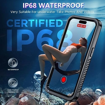 Durable IP68 Waterproof iPhone 15 Pro Case for Adventurers