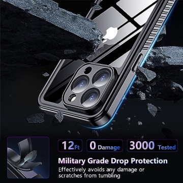 Durable IP68 Waterproof iPhone 15 Pro Case for Adventurers