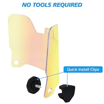 Clear Red Football Visor for Safety & Performance