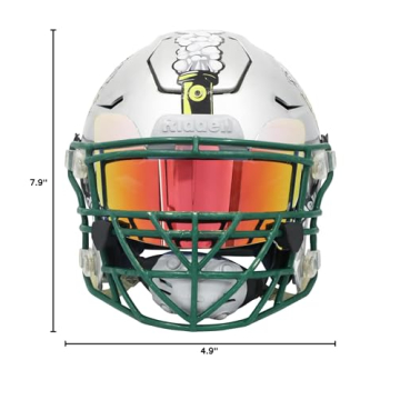 Clear Red Football Visor for Safety & Performance