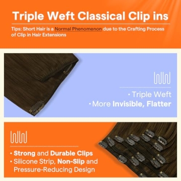 Full Shine 24 Inch Clip-In Hair Extensions for Elegant Style