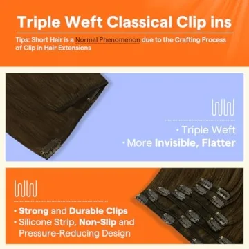 Full Shine 24 Inch Clip-In Hair Extensions for Elegant Style