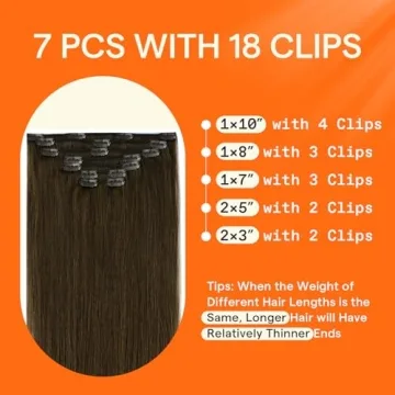 Full Shine 24 Inch Clip-In Hair Extensions for Elegant Style