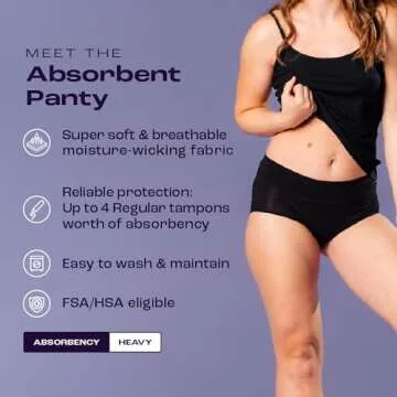 Bambody Period Panties - Comfortable & Absorbent Underwear