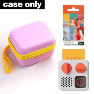 Case Compatible with Yoto Mini Kids Audio & Music Player. Storage Holder Carrying Organizer Bag for ...