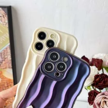 Stylish Water Ripple iPhone 13 Pro Case for Protection
