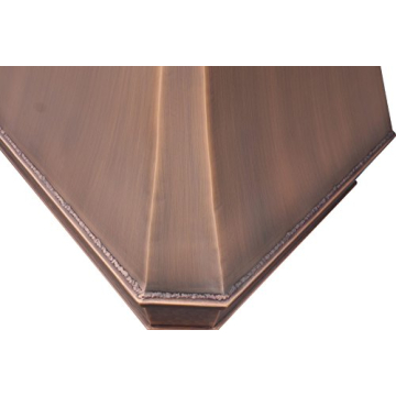 Hammered Copper Range Hood, Powerful and Elegant Design