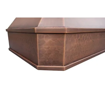 Hammered Copper Range Hood, Powerful and Elegant Design
