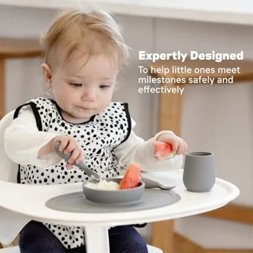 ezpz Tiny Bowl Silicone Suction Placemat for Infants