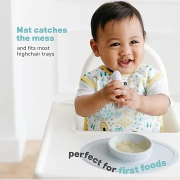 ezpz Tiny Bowl Silicone Suction Placemat for Infants