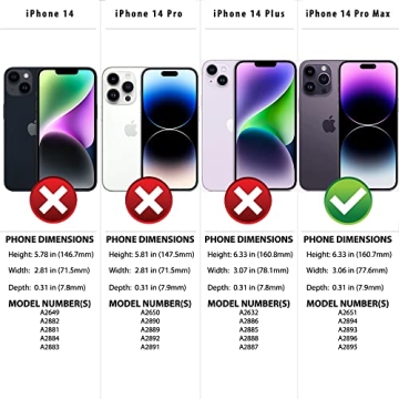 Stylish SafeSleeve EMF Protection iPhone 14 Pro Max Case