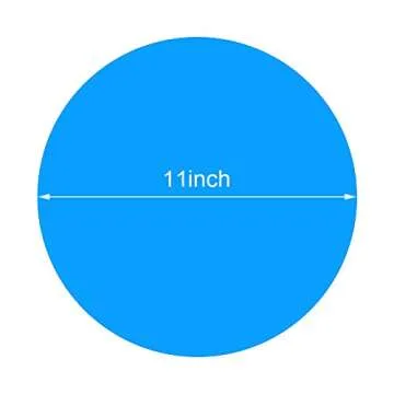 Dry Erase Dots Circles Colorful Circles Whiteboard Marker Removable Vinyl Dot Stickers for School Classroom Teachers Students Table & Desk, 10 Colors 11.02 Inches (20 Pack)