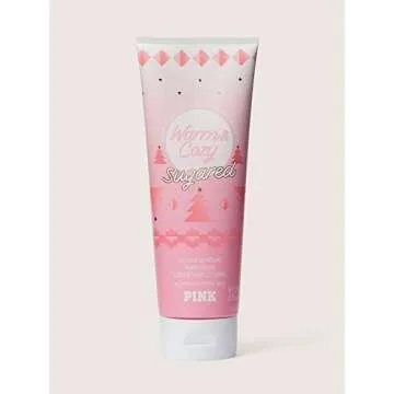 Victoria's Secret PinkWarm & Cozy Sugared Fragrance Body Lotion 8 Fl Oz (Warm & Cozy Sugared)