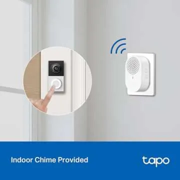Tapo D130 Wired Doorbell Camera - 2K, AI Detection, Easy Install