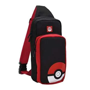 Nintendo Switch Adventure Pack (Poke Ball Edition) Travel Bag by HORI - Officially Licensed by Nintendo & Pokemon