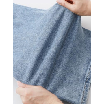 HDLTE Baggy Wide Leg Jeans High Waist for All Genders