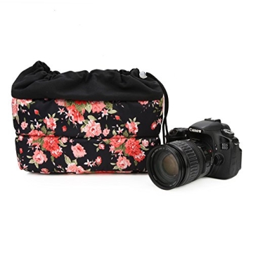 Koolertron Waterproof Camera Insert Bag for DSLR and SLR