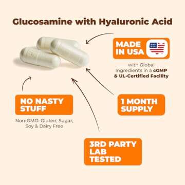 5-in-One Joint Support with Curcumin, 60 Capsules