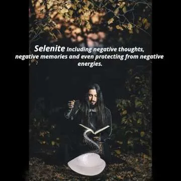 Himalayan Glow Natural Selenite Bowl Heart Shape Selenite Crystal - 10 cm for Reiki Healing Meditation & Decoration, Idle for Gift, Home, Office, White