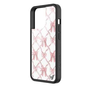 Wildflower Cases - On Pointe Case, Compatible with Apple iPhone 13 Pro | Cute, Trendy, Coquette, Pin...