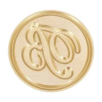 Yoption Vintage Initial Letters Sealing Stamp Set