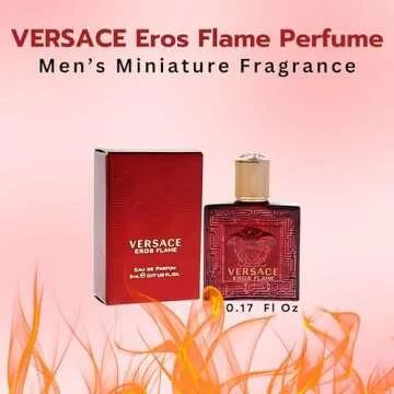 Versace Eros Flame Mini Perfume for Men 0.17 Ounce