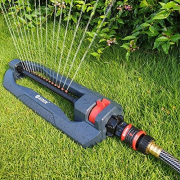 Eden Water Sprinkler | Covers 3600 sq. ft. | Durable & Adjustable