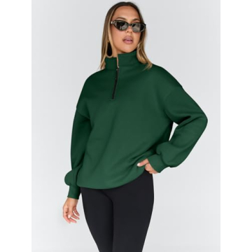 Trendy Queen Womens Oversized Sweatshirt Fashionable Pullover