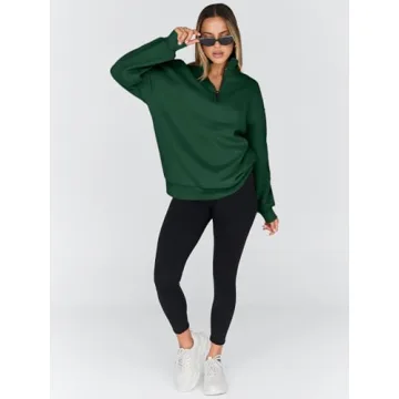 Trendy Queen Womens Oversized Sweatshirt Fashionable Pullover